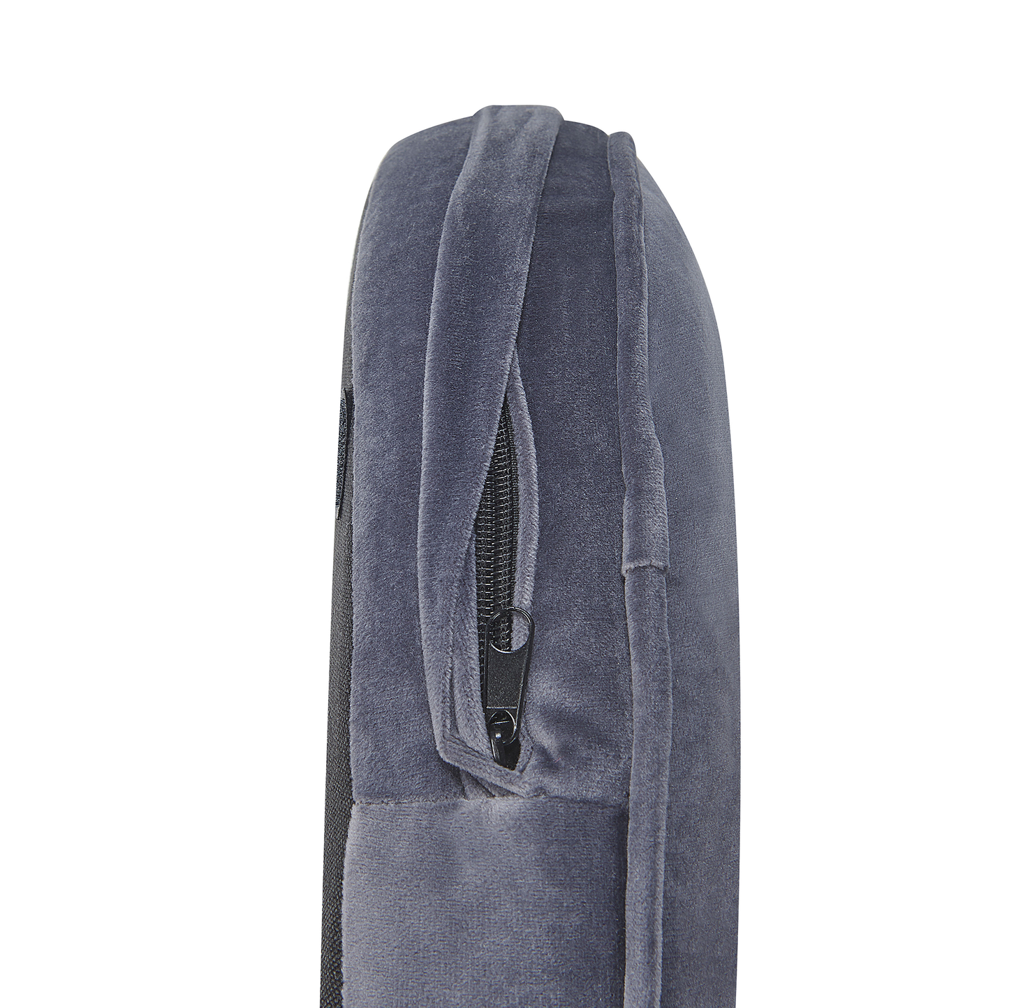 Sessel TROMSO Samtstoff Grau