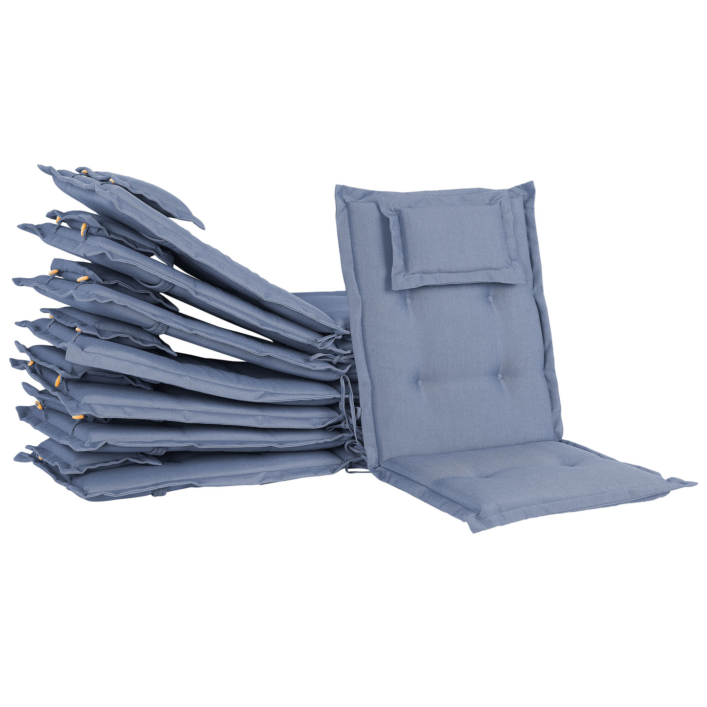Sitzauflagen 8er Set MAUI 40 x 54 cm Blau