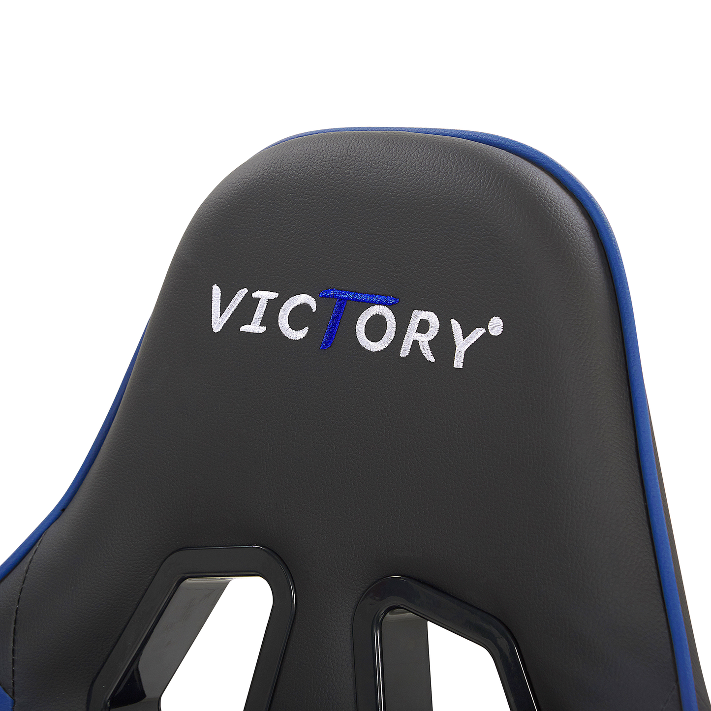 Gaming Stuhl drehbar VICTORY Kunstleder Blau