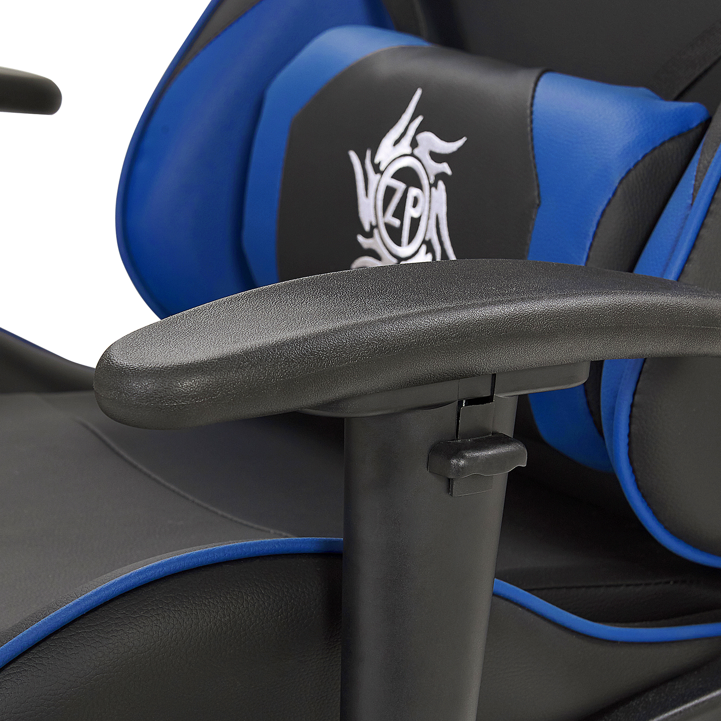Gaming Stuhl drehbar VICTORY Kunstleder Blau