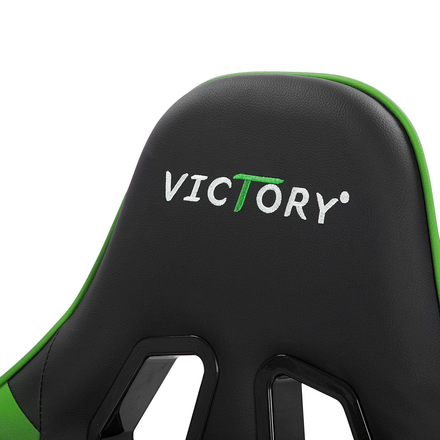 Gaming Stuhl drehbar VICTORY Kunstleder Grün