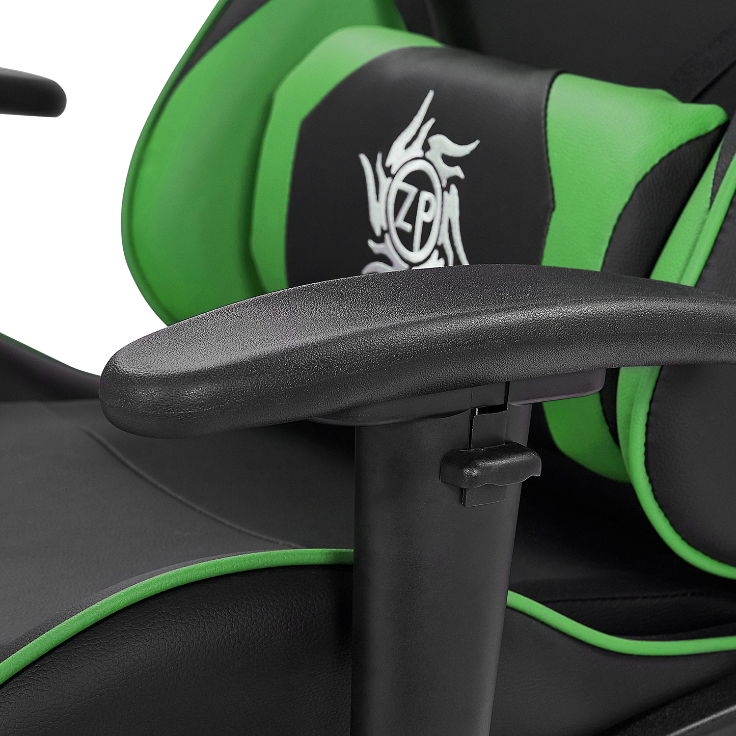 Gaming Stuhl drehbar VICTORY Kunstleder Grün