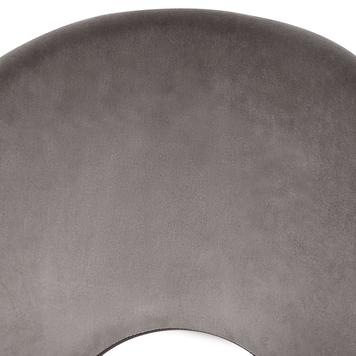 Esszimmerstuhl 2er Set MAGALIA Samtstoff Grau