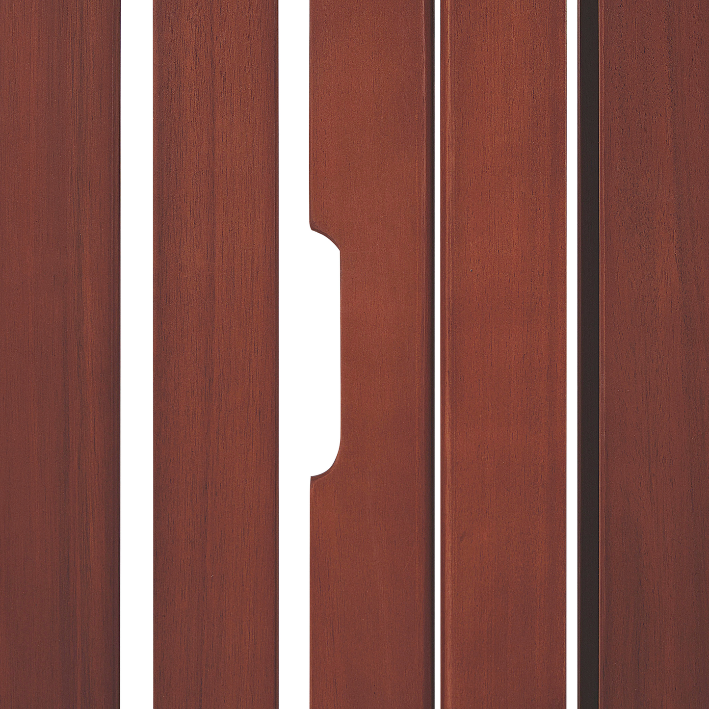 Gartenliege Akazienholz dunkelbraun rollbar TOSCANA