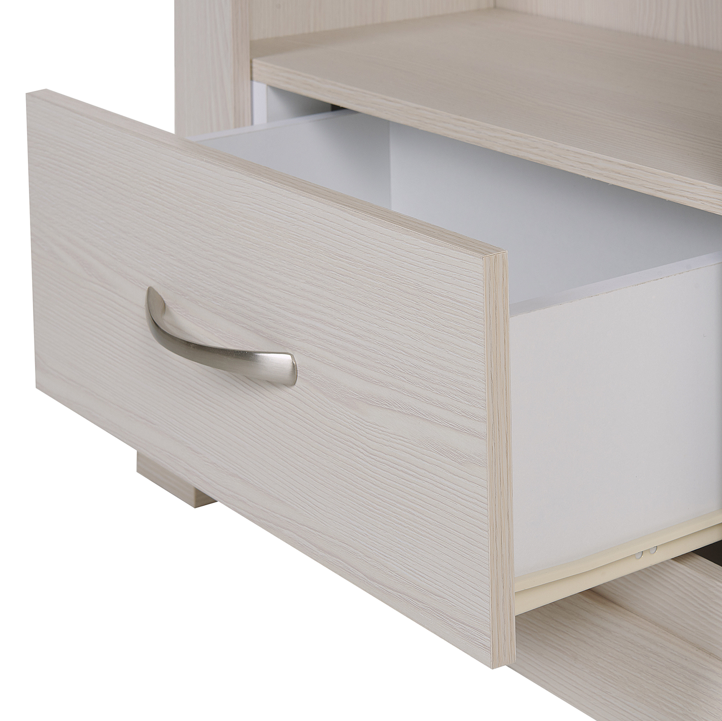Bücherregal mit 4 Fächern Creme KINGSTON
