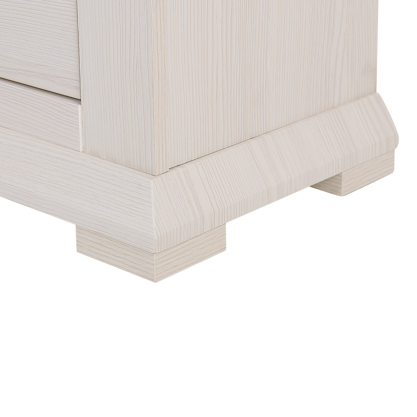 Bücherregal mit 4 Fächern Creme KINGSTON