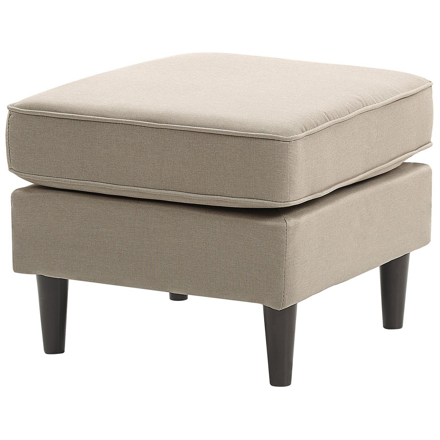 3-Sitzer Sofa beige mit Ottomane AVESTA