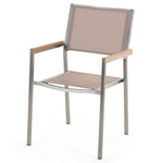 Gartenmöbel Set 6-Sitzer GROSSETO Eukalyptusholz Braun / Beige