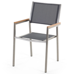 Gartenmöbel Set 8-Sitzer GROSSETO Eukalyptusholz Braun / Grau