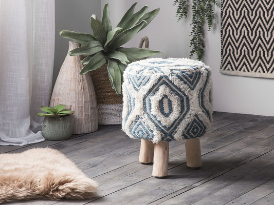 Hocker weiss-blau AGRA