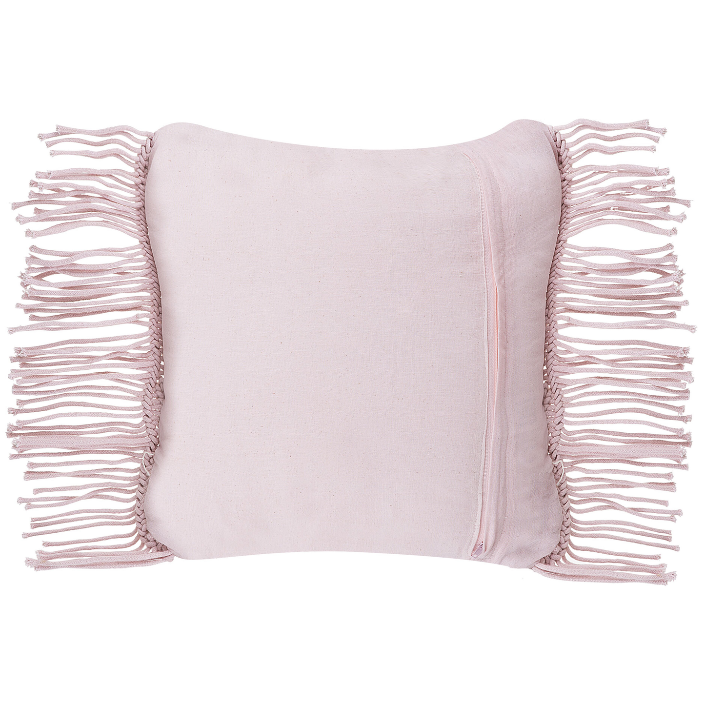 Dekokissen 2er Set YANIKLAR Baumwolle 40 x 40 cm Rosa Geometrisches Muster