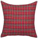 Dekokissen 2er Set COMET 45 x 45 cm Dunkelrot Weihnachtsmotiv