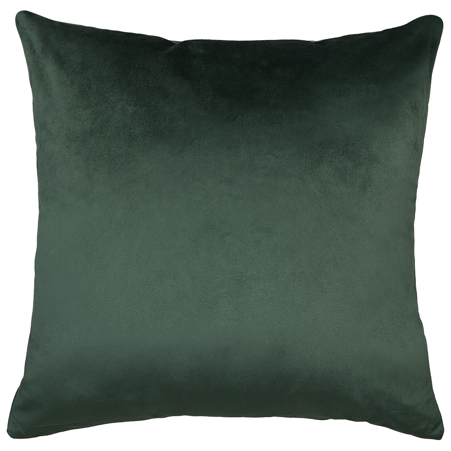 Dekokissen 2er Set BELLEROSE Samtstoff 45 x 45 cm Dunkelgrün Pflanzenmuster