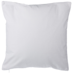 Dekokissen 2er Set NEMESIA Baumwolle 45 x 45 cm Dunkelblau Ikates Muster