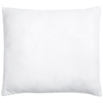 Kissen 2er Set ERRIGAL Niedrig Mikrofaser 80 x 80 cm Weiss