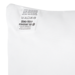 Kissen 2er Set ERRIGAL Niedrig Mikrofaser 80 x 80 cm Weiss