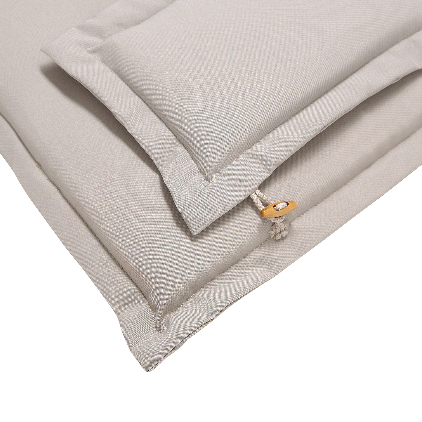 Sitzauflagen 2er Set MAUI 40 x 54 cm Taupe