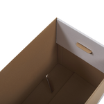 BELIANI Umzugskarton 5-lagig 10 Stück 55 x 35 x 45 cm