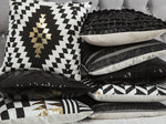 Dekokissen 2er Set HELCONIA Baumwolle 45 x 45 cm Bunt Geometrisches Muster
