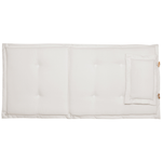 Sitzauflagen 2er Set MAUI 40 x 54 cm Cremeweiss