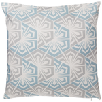 Dekokissen 2er Set PRIMROSE 45 x 45 cm Hellblau Ikates Muster