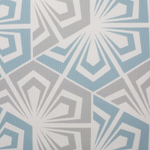 Dekokissen 2er Set PRIMROSE 45 x 45 cm Hellblau Ikates Muster