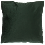 Dekokissen 2er Set FERN Samtstoff 45 x 45 cm Dunkelgrün Pflanzenmuster