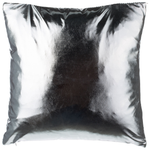 Kissen 2er Set Silber ASTER 45 x 45 cm