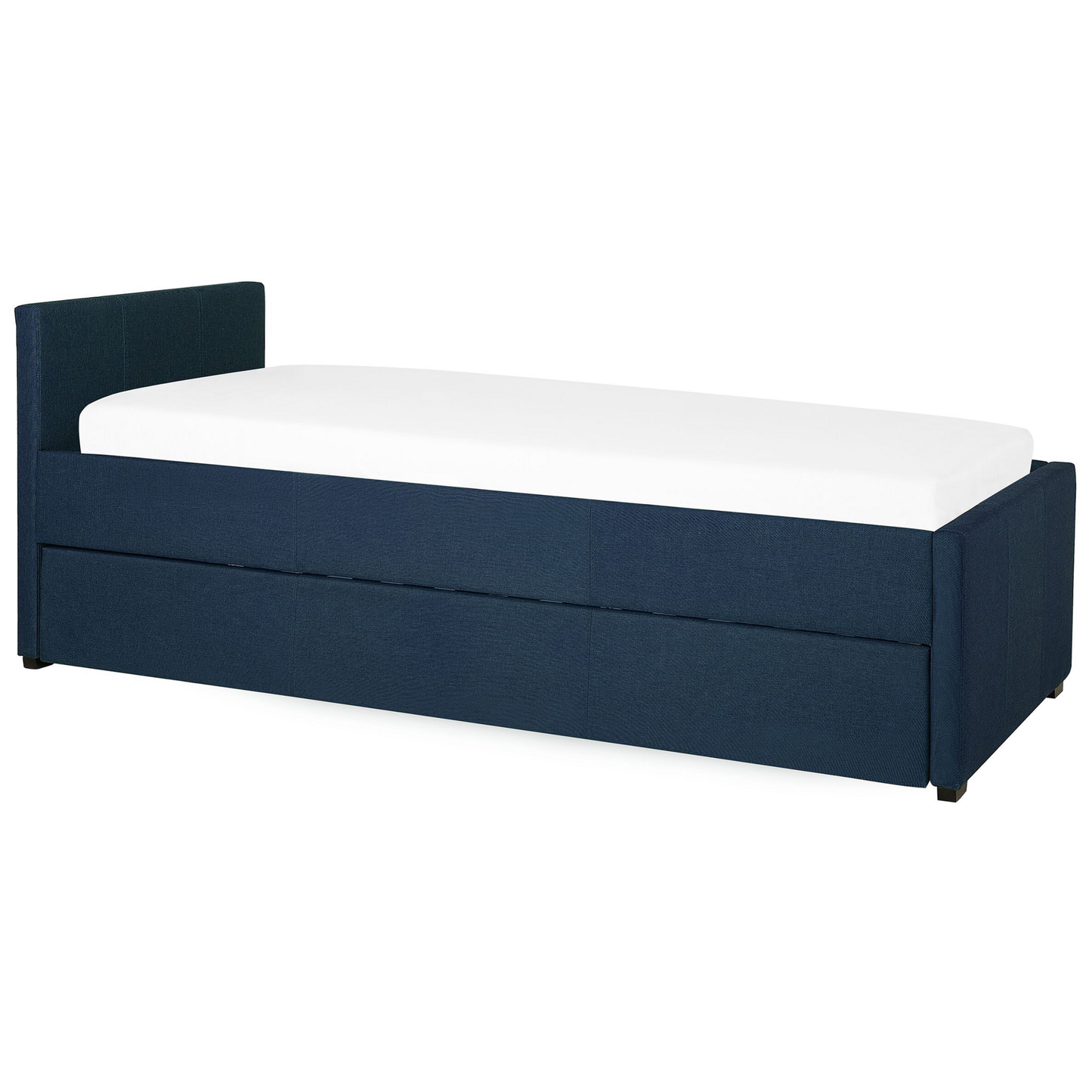 Ausziehbett Stoff MARMANDE 80 x 200 cm Marineblau