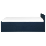 Ausziehbett Stoff MARMANDE 80 x 200 cm Marineblau
