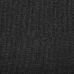 Ausziehbett Stoff LIBOURNE 80 x 200 cm Dunkelgrau