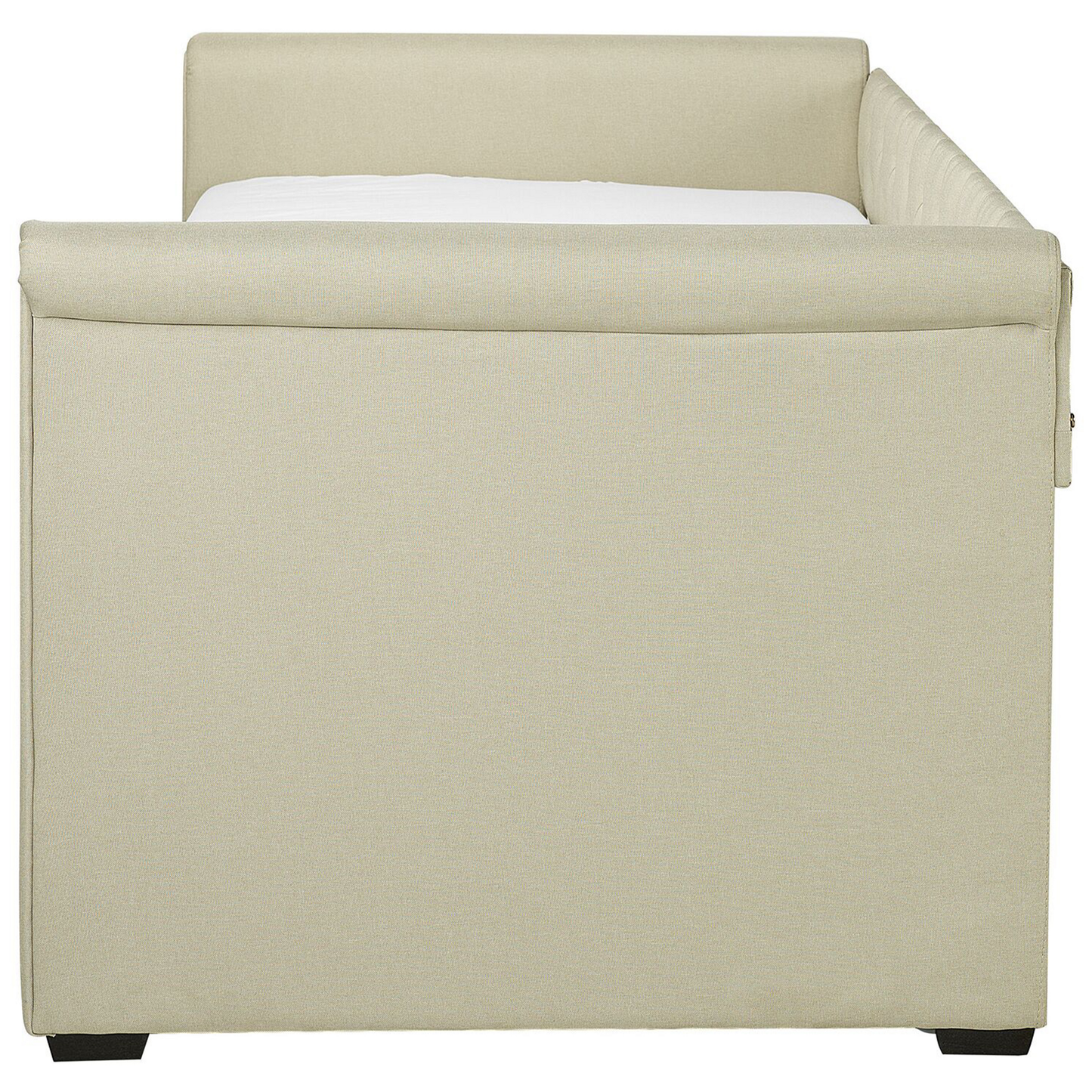 Ausziehbett Stoff LIBOURNE 80 x 200 cm Beige