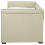 Ausziehbett Stoff LIBOURNE 80 x 200 cm Beige