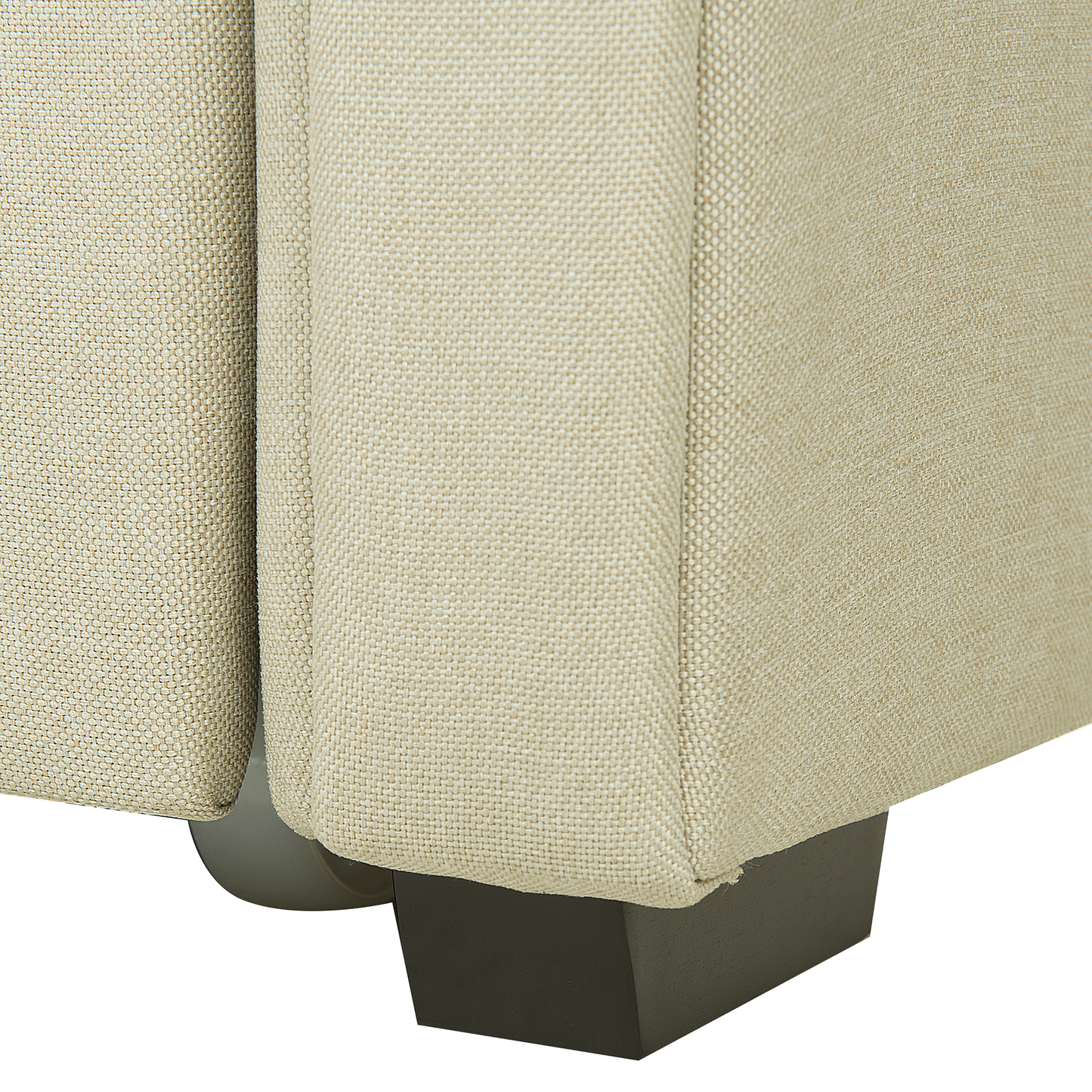 Ausziehbett Stoff LIBOURNE 80 x 200 cm Beige