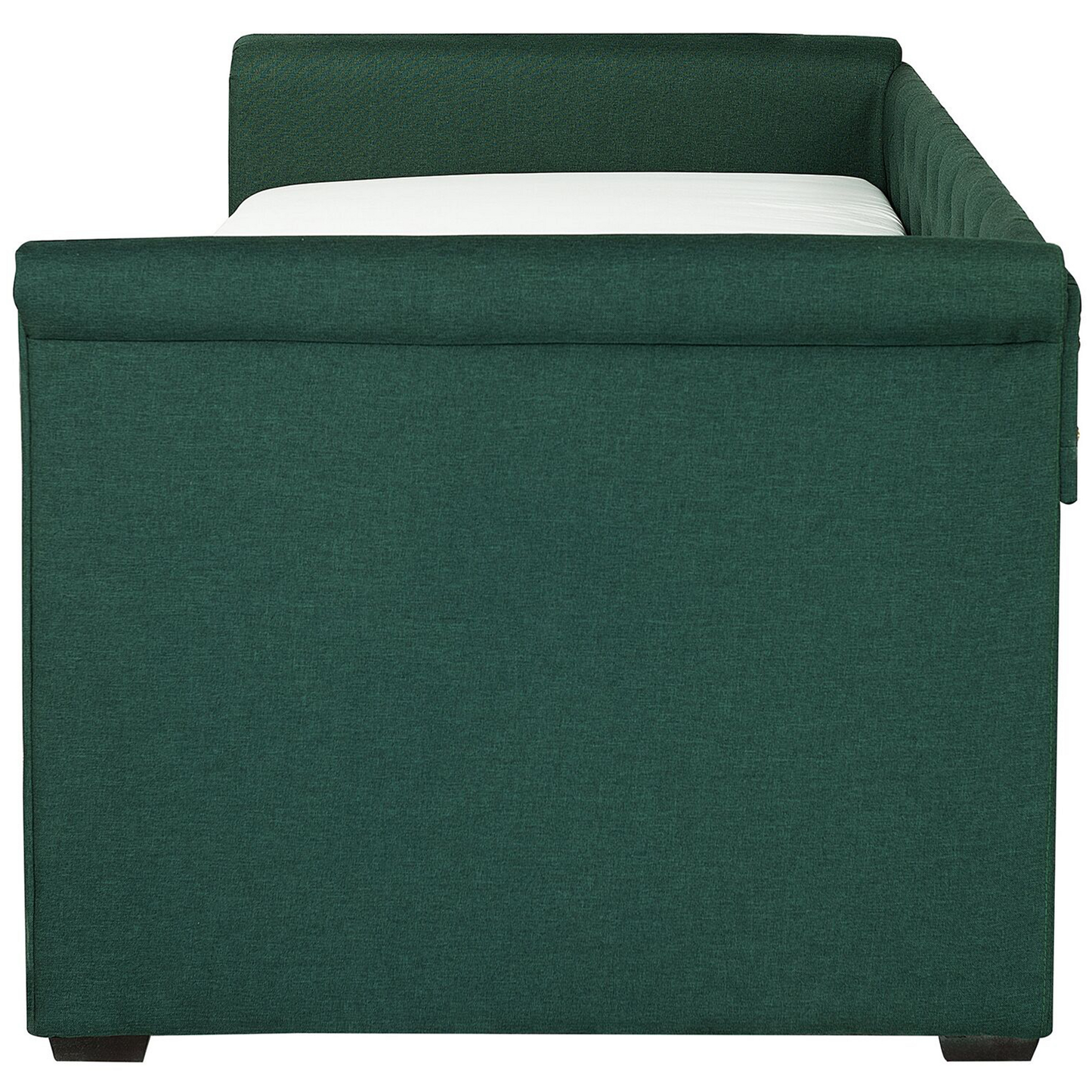 Ausziehbett Stoff LIBOURNE 80 x 200 cm Dunkelgrün
