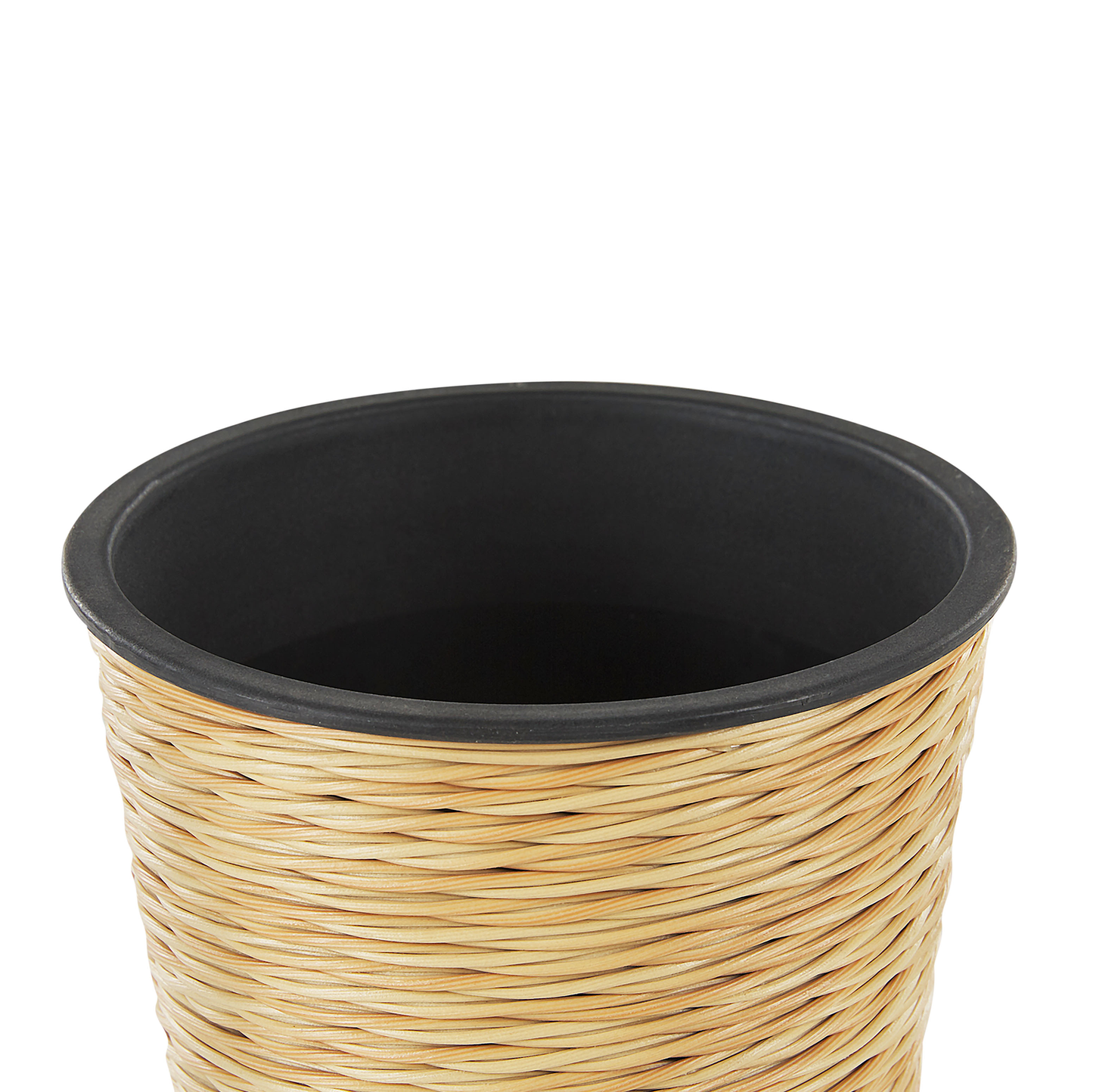Blumentopf Rattan natürlich rund 16 x 16 x 14 cm ATENY