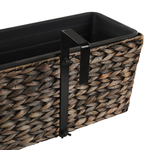 Blumenkübel KAWALA Rattan 60 cm Braun