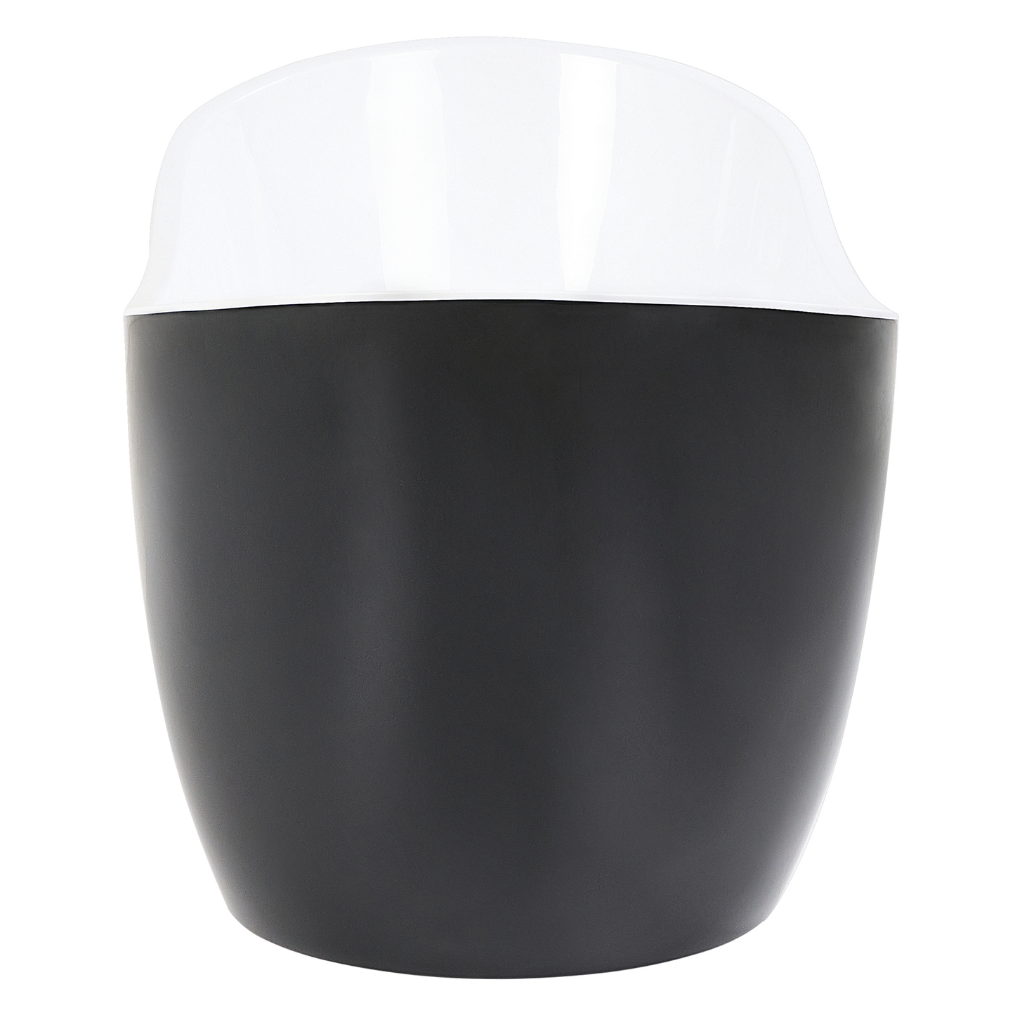 Badewanne freistehend schwarz oval 170 x 77 cm ANTIGUA