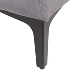 3-Sitzer Sofa Samtstoff dunkelgrau VADSTENA