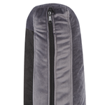 3-Sitzer Sofa Samtstoff dunkelgrau VADSTENA