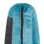 3-Sitzer Sofa Samtstoff hellblau VADSTENA