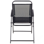 Gartenstuhl 6er Set LIVO Metall Schwarz