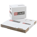 BELIANI Umzugskarton 5-lagig 10 Stück 55 x 35 x 45 cm