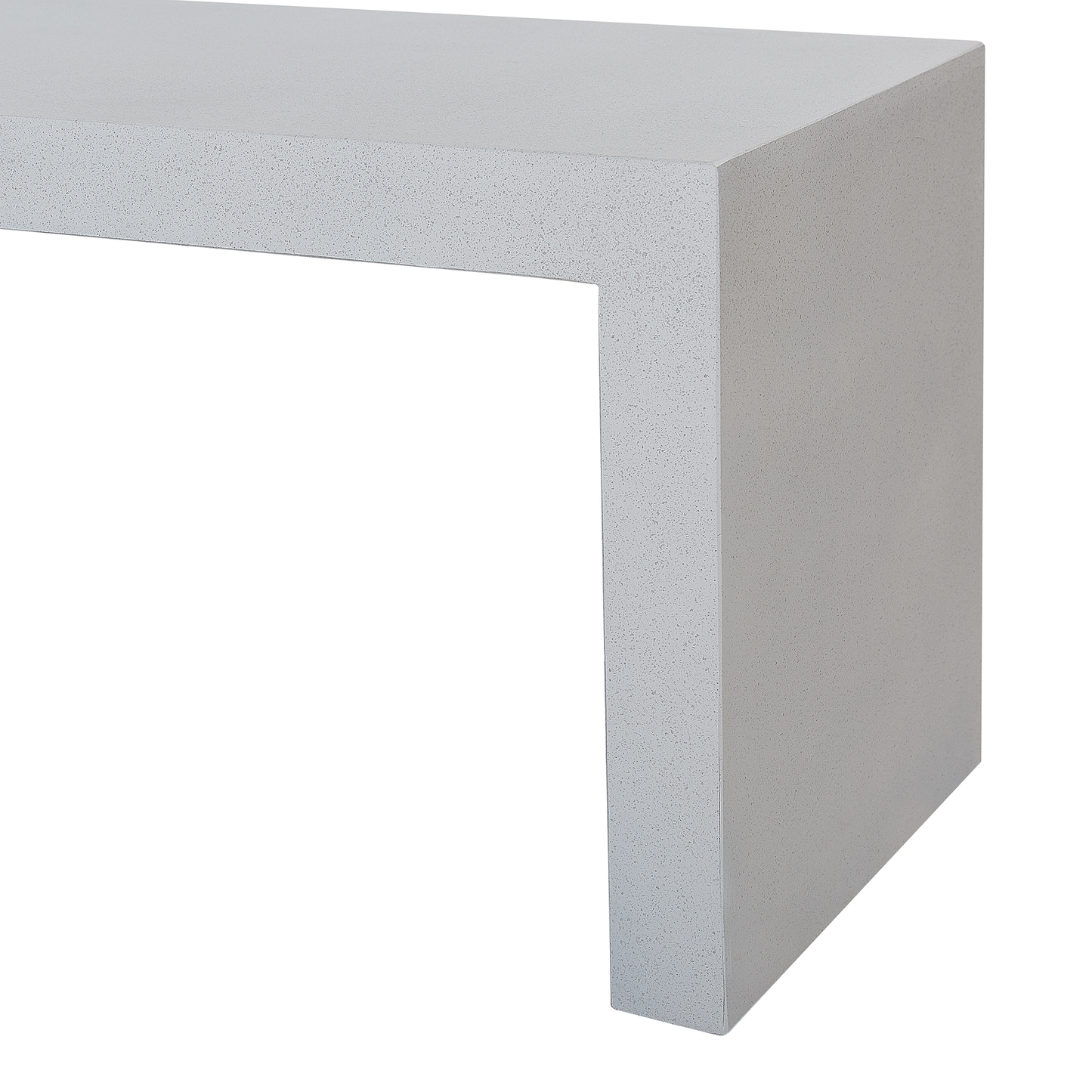 Gartenbank TARANTO 150 cm Beton Weiss