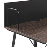 Schreibtisch dunkler Holzfarbton 100 x 50 cm HASTINGS