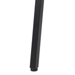 Schreibtisch dunkler Holzfarbton 100 x 50 cm HASTINGS