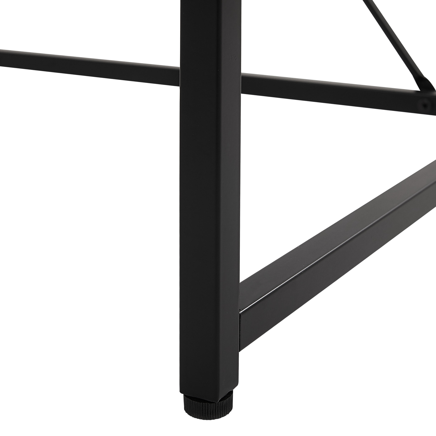 Schreibtisch heller Holzfarbton / weiss 120 x 60 cm 3 Schubladen HINTON