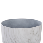 Blumenkübel VALTA Stein 35 cm Weiss