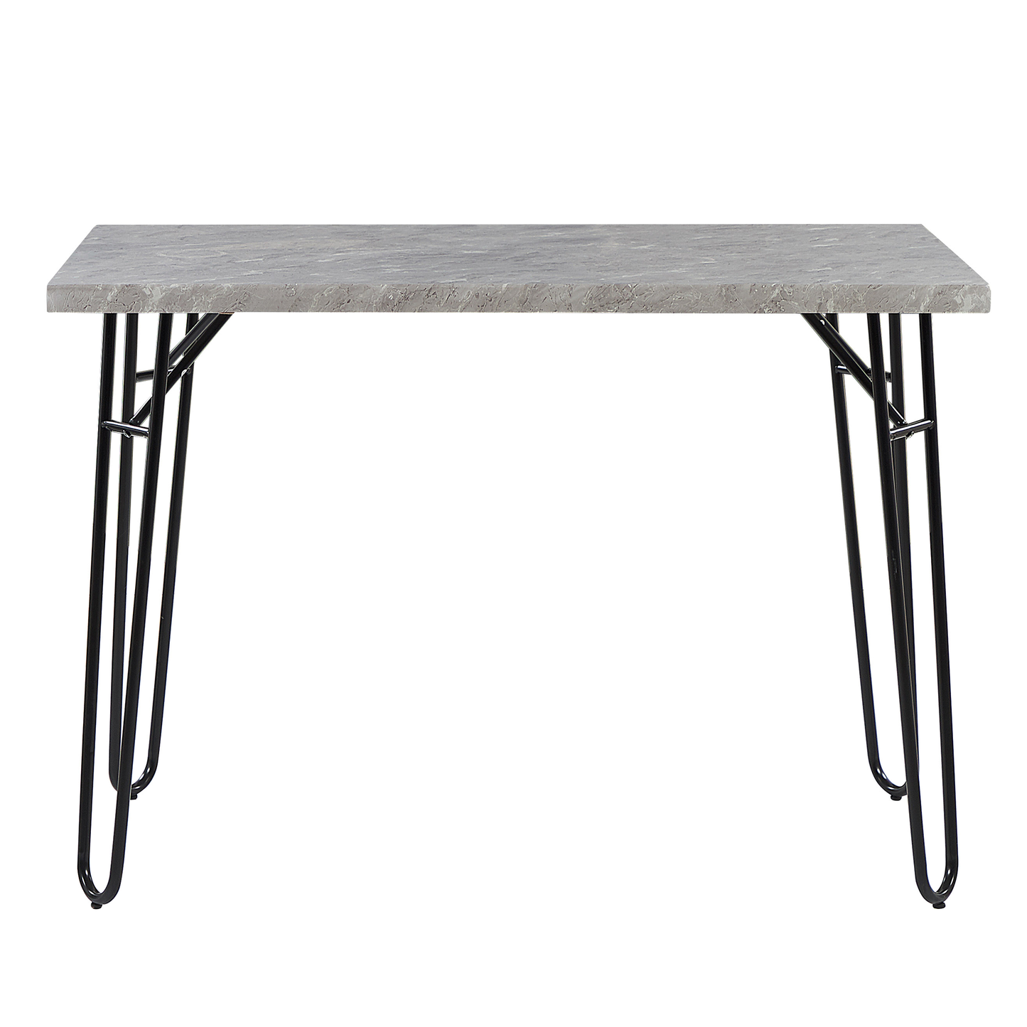 Esszimmer Set KEMPTON Hellgrau 4-Sitzer