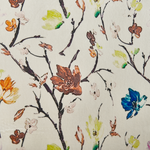 Ohrensessel VEJLE mit Fussstütze Stoff Creme